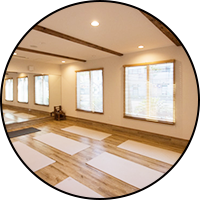 明るく開放的な空間